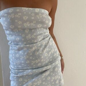 Djerf Avenue Emi Jay limited edition tube dress in dream cake